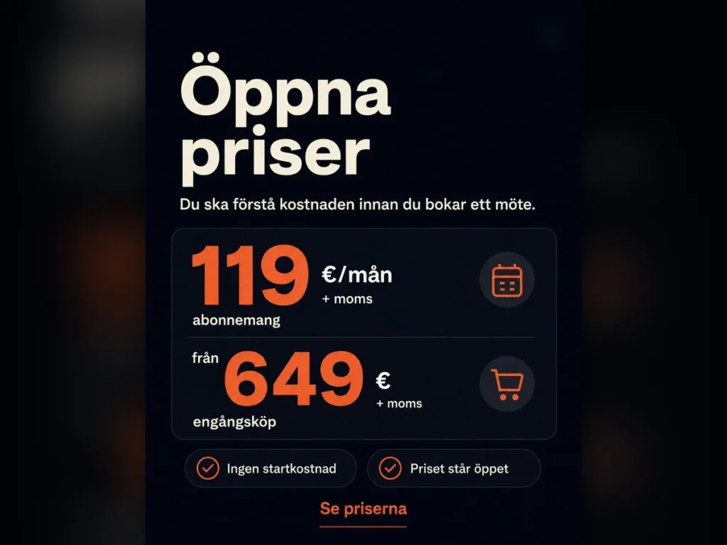 Hemsida på abonnemang eller engångsköp? Så väljer du rätt.