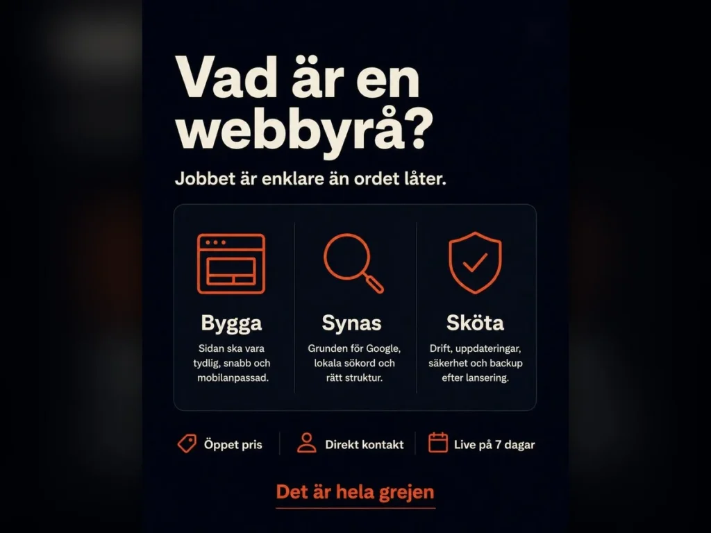 Vad är en webbyrå, och behöver ditt åländska företag en?